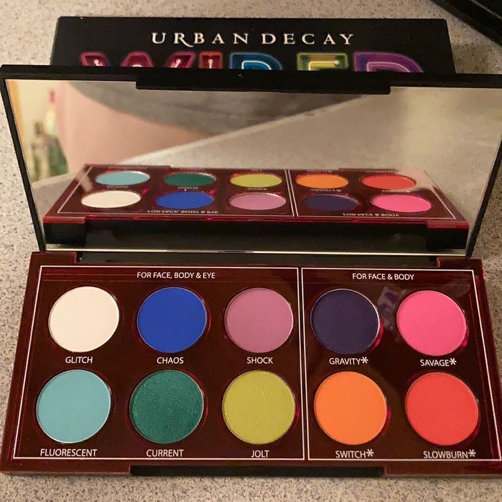 HP🥰 Urban Decay WIRED eye, face, body palette